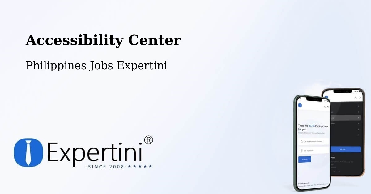 Accessibility Statement – Parabcan - Philippines Jobs Expertini